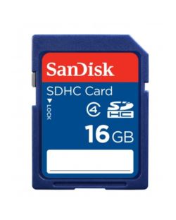 Karta SanDisk SDHC 16 GB class 4